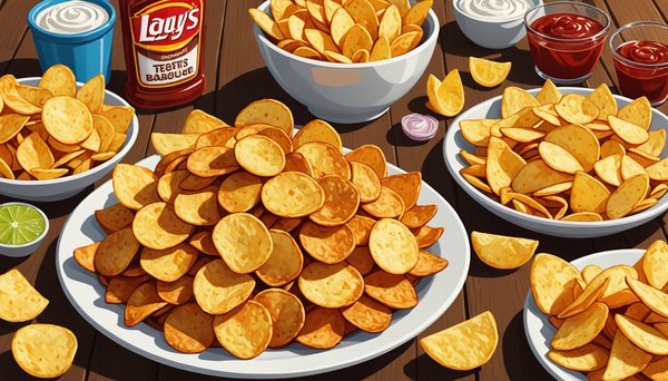 Découvrez les délicieux lay's family barbecue chips !